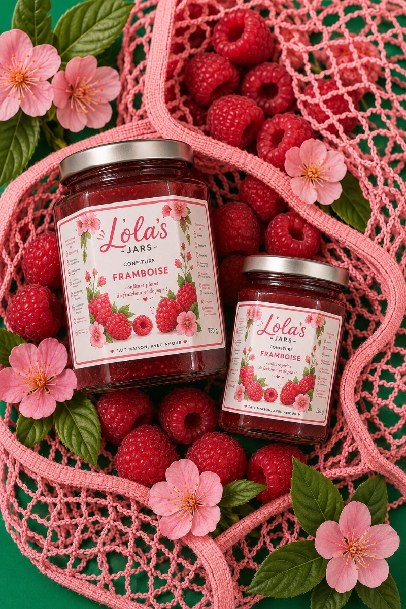 Confiture de framboise