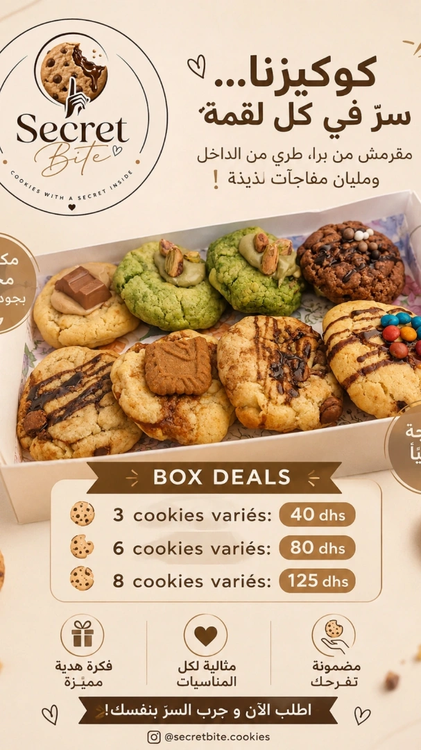 Cookies box deals 😋